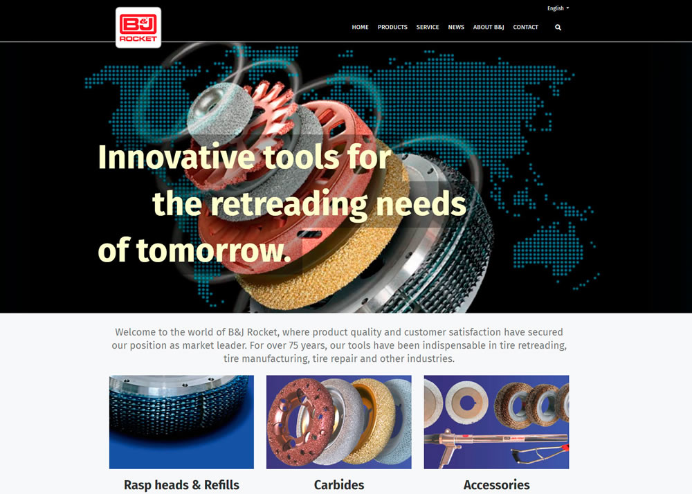 B&J Rocket Website