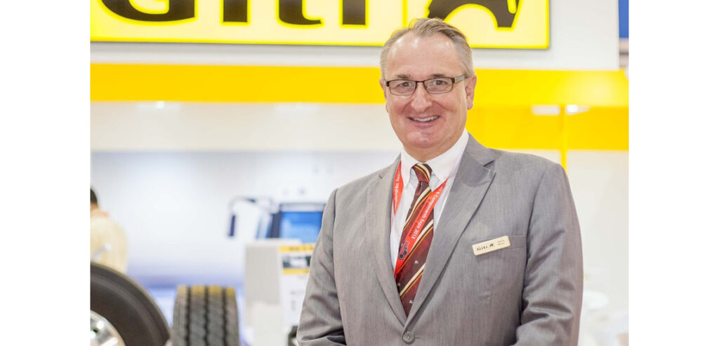 Chris Bloor at 2023 Tyrexpo Asia