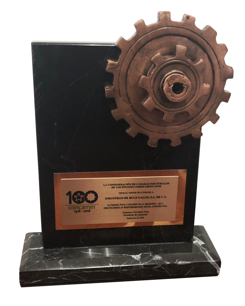 Ethics and Values in the Industry Award