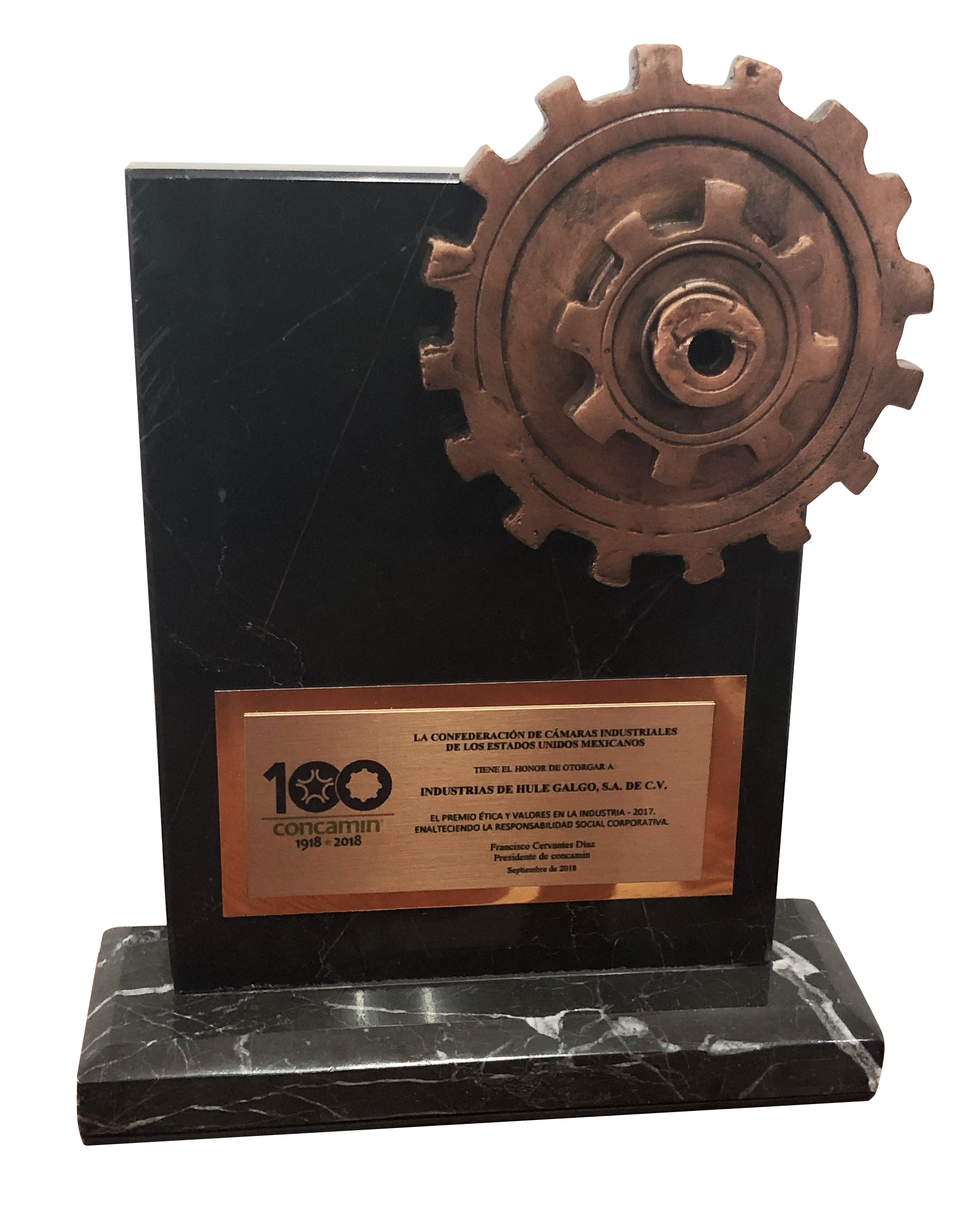 Ethics and Values in the Industry Award