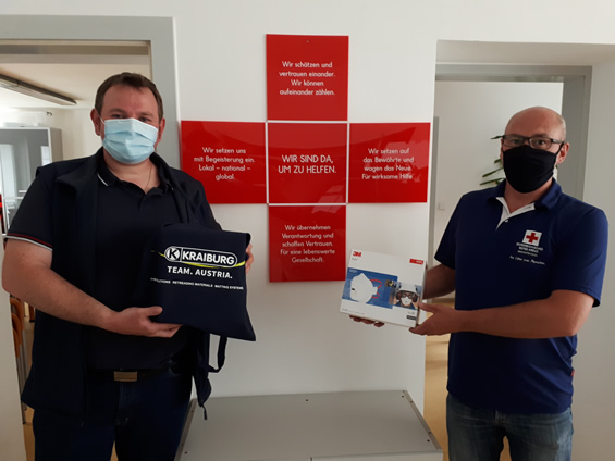 KRAIBURG Donates Masks