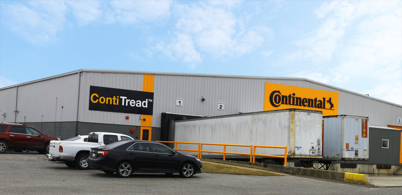 Continental Retread Rubber Production