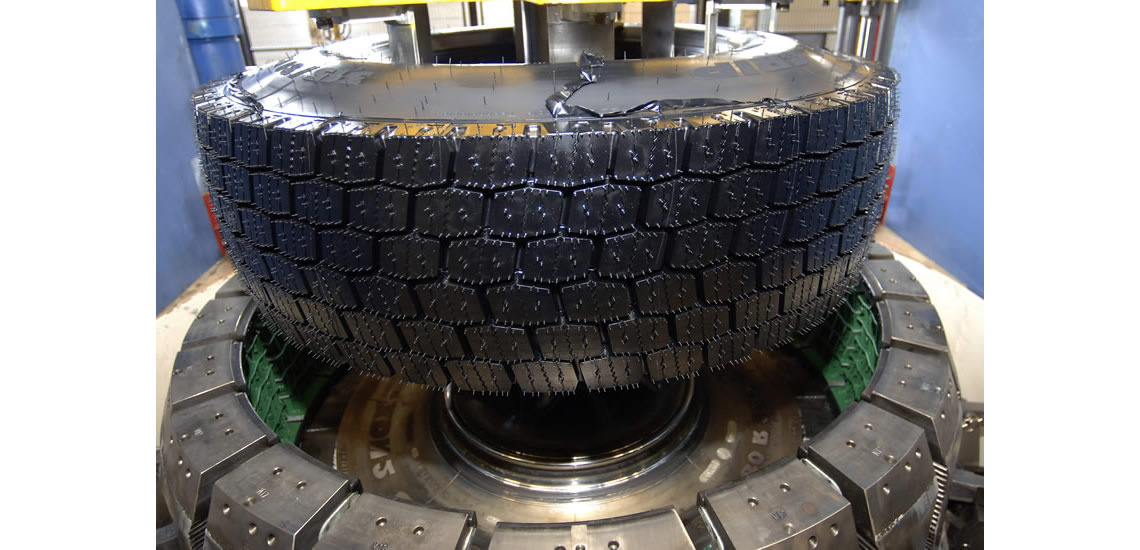 Tyres Retreaded at Michelin Valladolid